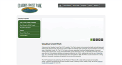 Desktop Screenshot of crozetpark.org