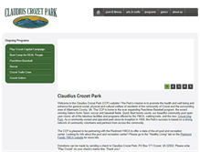 Tablet Screenshot of crozetpark.org